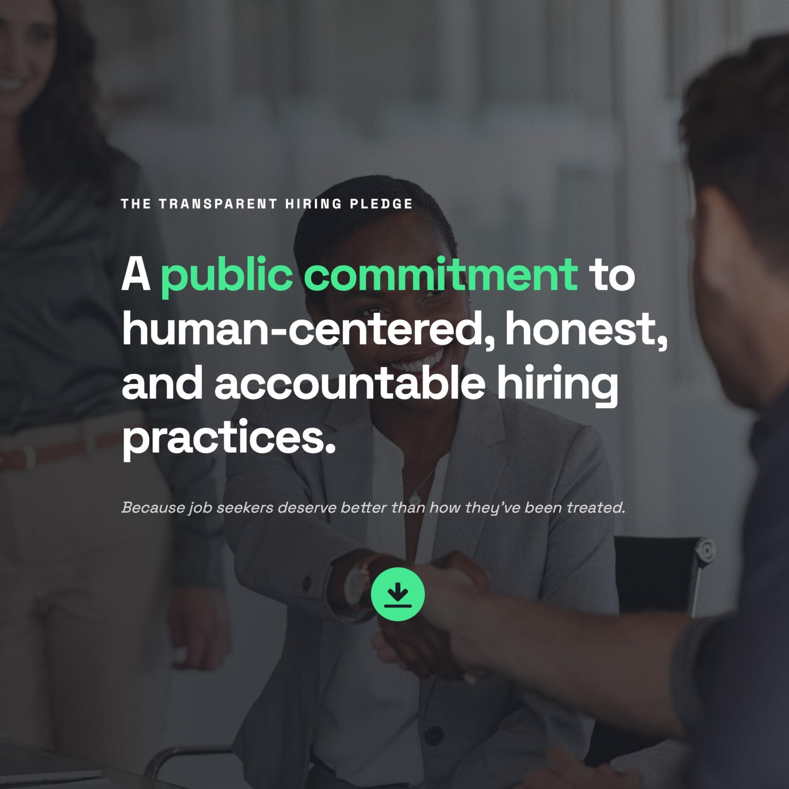 Transparent Hiring Pledge